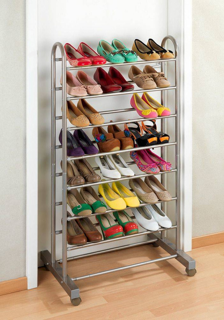 Raft telescopic pentru pantofi GIANT - dulap mobil, WENKO