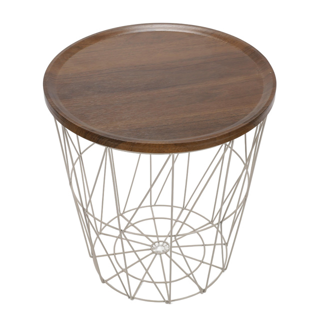 Masuta laterala cu cos, 37 x 39 cm