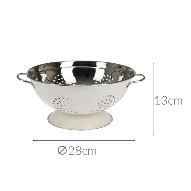 Strecuratoare mare metalica, Ø 28 cm