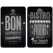 Plăci de protecție din sticlă BON APPETIT pentru aragaz – 2 bucăți, WENKO, bon appetit