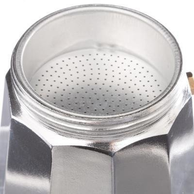 Cafetiera din aluminiu pentru 6 cesti de espresso