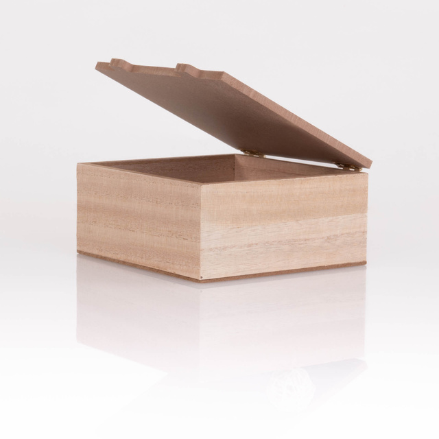 Cutiță pentru comori de copii, Animaluțe cu lăbuțe, 15 x 15 x 7 cm