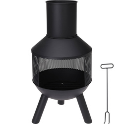 Semineu metalic, 76 cm