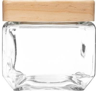 Recipient de sticlă de 850 ml pentru produse alimentare vrac