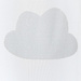 Perdea pentru camera copiilor NUAGE model nor, 140 x 240 cm