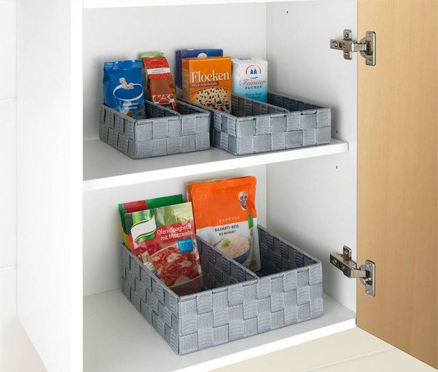 Organizator de bucatarie ADRIA, marimea S, gri, WENKO