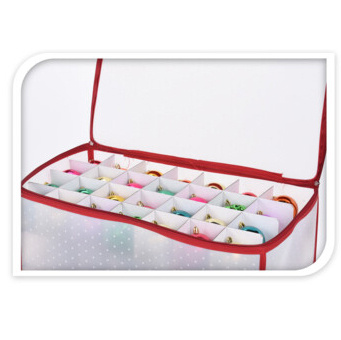 Cutie pentru globuri și decorațiuni de Crăciun NIEVE, 56,5 x 33 x 34 cm