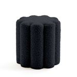 Pouf decorativ Bouclé, 38 x 40 cm, MOKA