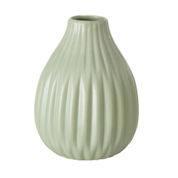 Vaza cu dungi, ESKO, verde 