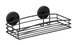 Raft de dus WENKO, metal, negru, Vacuum-Loc
