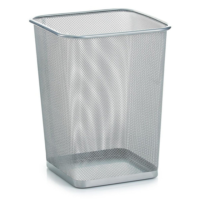 Cos de hartie din otel, ZELLER, Argintiu