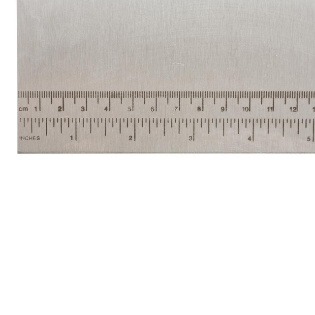 Spatula de patiserie, inox, 15 x 12 cm + cana de masurat