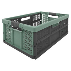 Cutie pliabilă din plastic, 32L, verde