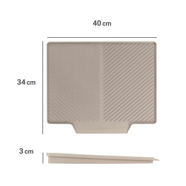 Scurgător pentru vase NELIA, 34 x 40 cm