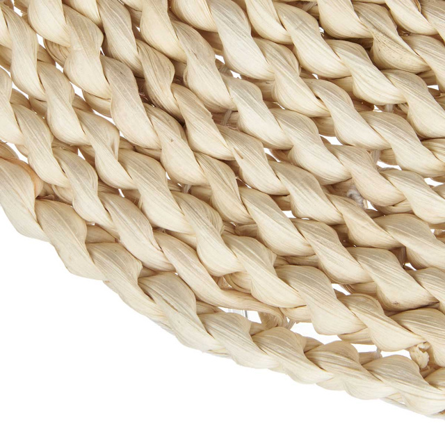 Individual de masă, rotund, împletit