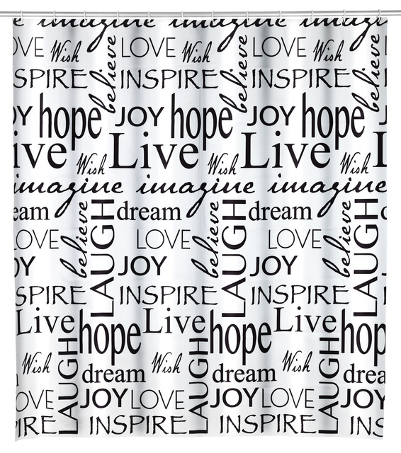 Perdea de dus, 180 x 200 cm, WENKO