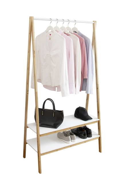 Suport din lemn cu rafturi pentru pantofi, Finja, WENKO