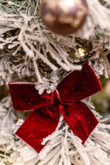 Fundite pentru brad, stofa, 3 bucati, 10 x 9 cm