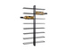Suport pentru vin DUAL, pentru 16 sticle, 81 x 10 x 32,5 cm