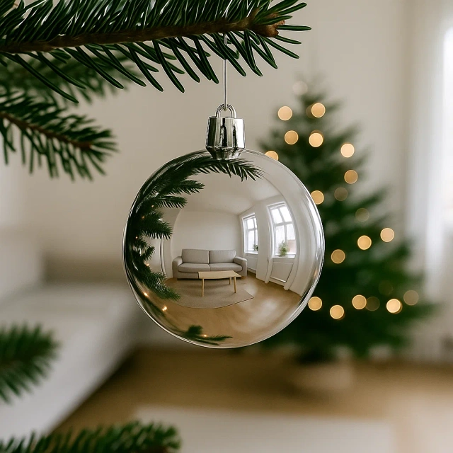 Set de globuri de Crăciun de dimensiuni diferite, 70 de bucăți.