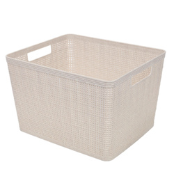 Coș de organizare din plastic, 35 x 29,5 x 22 cm