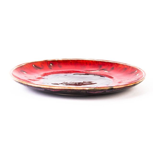 Farfurie lucrata manual CRUSTA Ø 25 cm - model unic