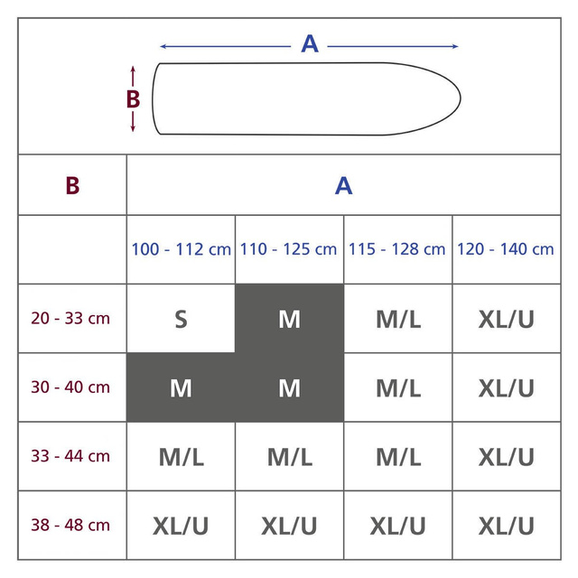 Husa pentru masa de calcat confort, marimea M, 3 straturi, WENKO