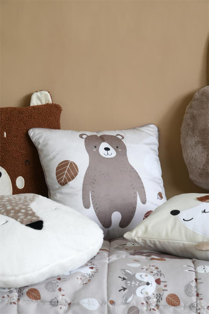 Perna pentru copii GABIN, reversibilă, 40 x 40 cm