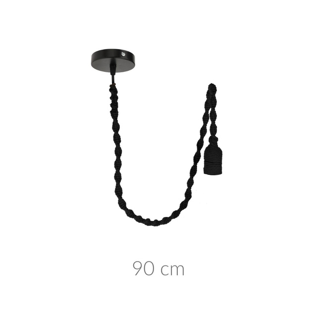 Suport cu cablu pentru bec, 90 cm