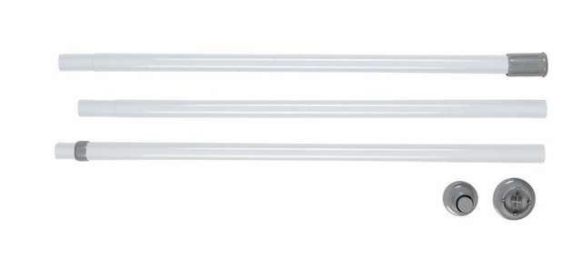 Șină pentru dulap, HERKULES șină pentru dulap 165-300 cm, WENKO