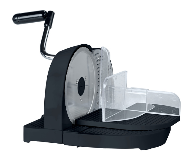 Taietor de paine cu manivela manuala