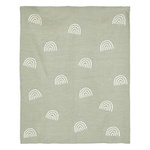 Pătură pentru copii, model curcubeu, 100 x 80 cm