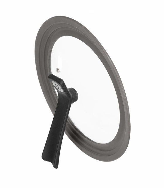 Capac borcan din sticla cu maner, 24-28 cm