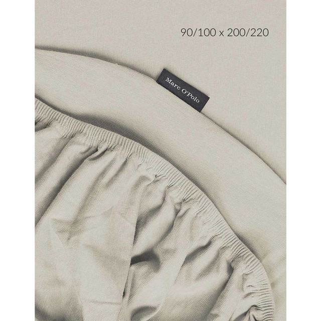 Cearceaf din jersey cu elastic, 90/100 x 200/220 cm, Marc O'Polo