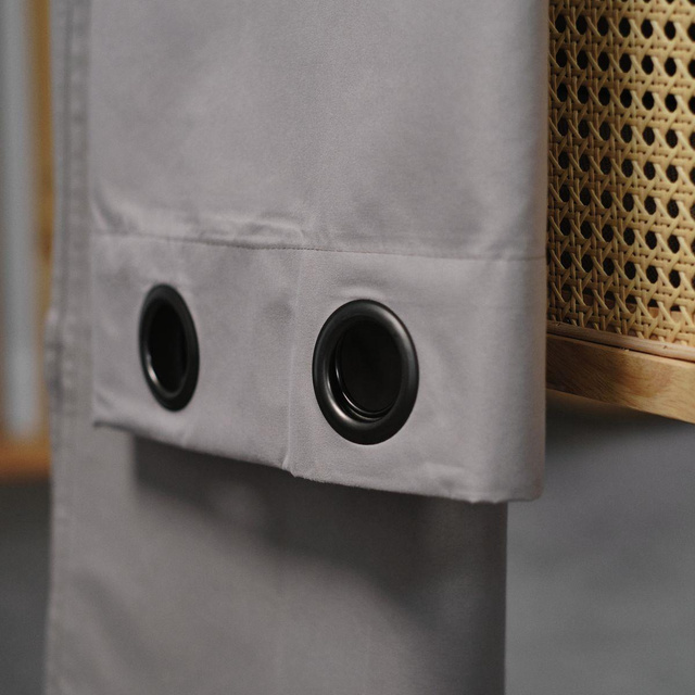 Perdea cu inele Ultra Blackout, 140 x 240 cm