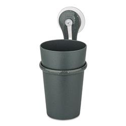 Cana de baie LOOP cu mânere, KOZIOL, alb reciclat