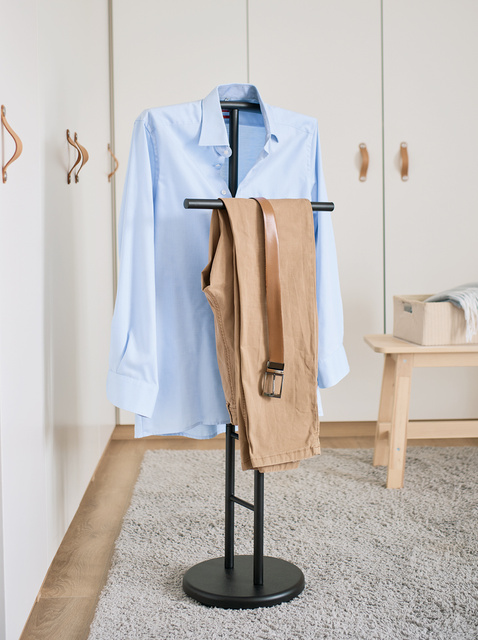 Cuier metalic pentru haine NORDIC SPACE, înălțime 114 cm