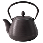 Ceainic din fontă cu infuzor YUKI, 1000 ml, negru