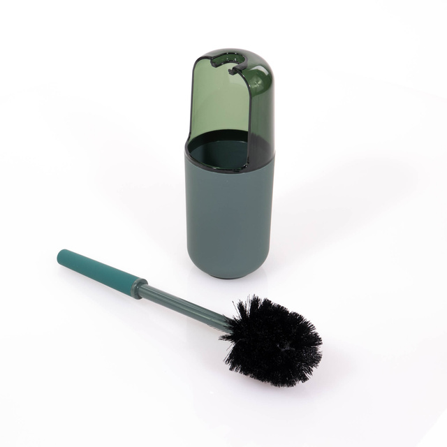 Perie cu suport din plastic, kaki, 10 x 37,5 cm