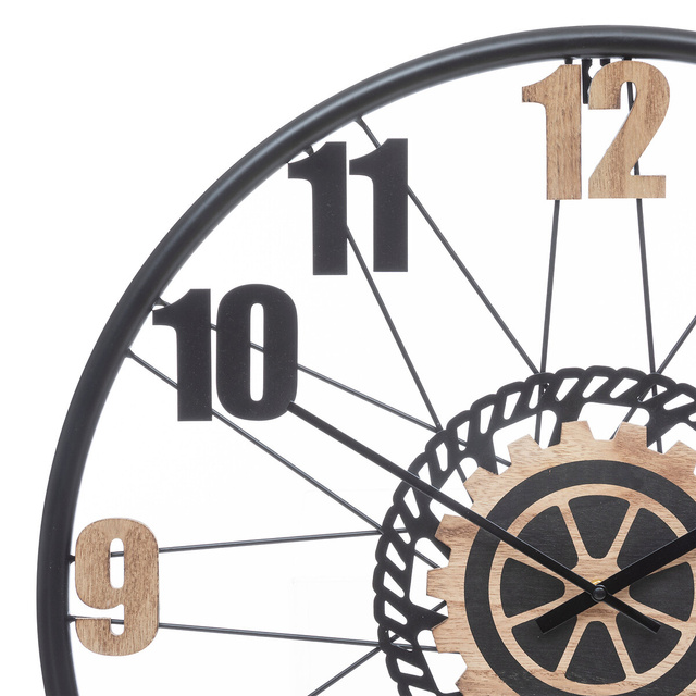 Ceas de perete stil mansardă MOHAN, Ø 65 cm