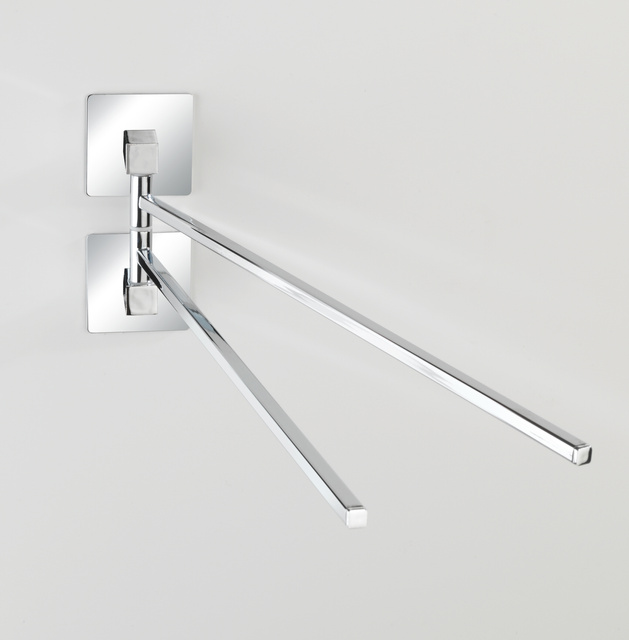 QUADRO, Turbo-Loc, WENKO suport dublu pentru prosop