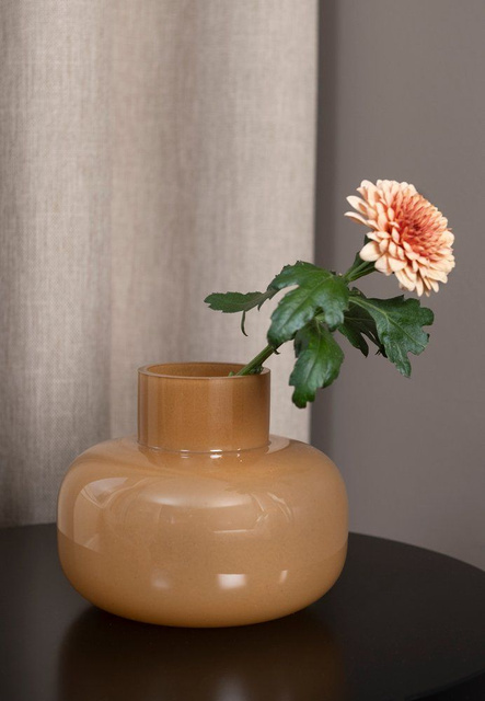 Vază decorativă din sticlă colorată ILMA, 16 cm