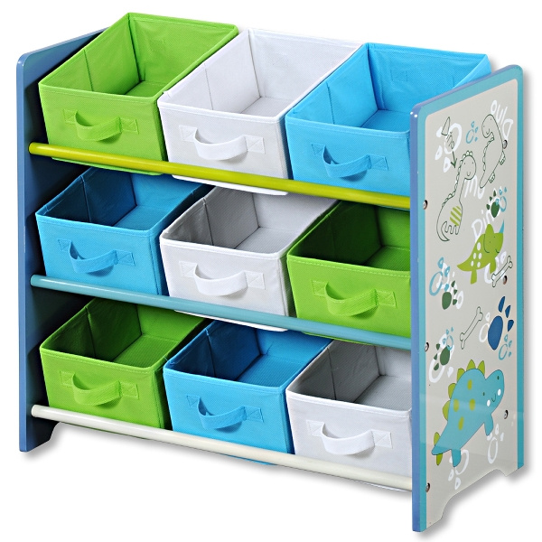 Raft de depozitare DINO cu 9 compartimente