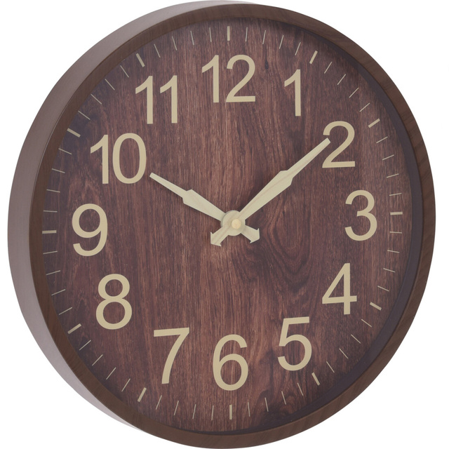 Ceas de perete, numere mari, Ø 30,5 cm