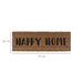 Covoare de intrare din fibră de cocos HAPPY HOME, 75 x 26 x 2 cm