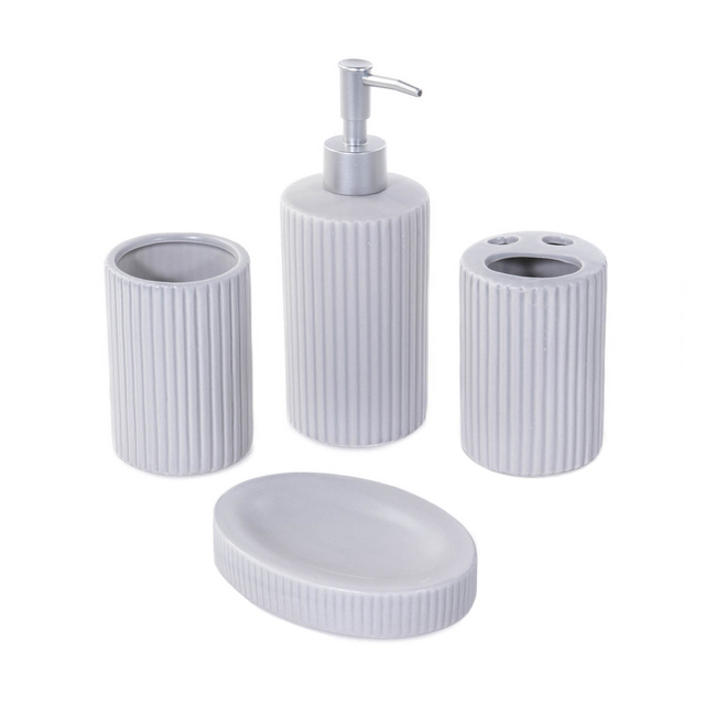 Set accesorii baie ceramica, 4 bucati