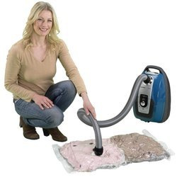 Pungi de ambalare in vid pentru haine Wenko, 6 bucati, Plastic, Transparent