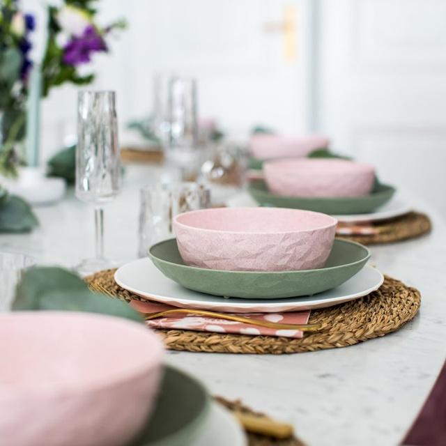 Soup Plate CLUB organic green