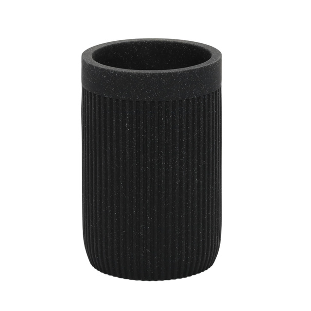Recipient pentru periuțe de dinți, ONYX, ardezie, Ø 7 cm