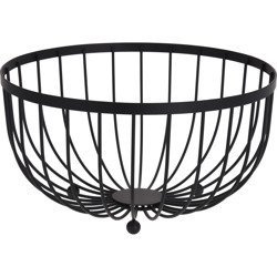 Coș fructe și legume, Ø 25 cm, din metal